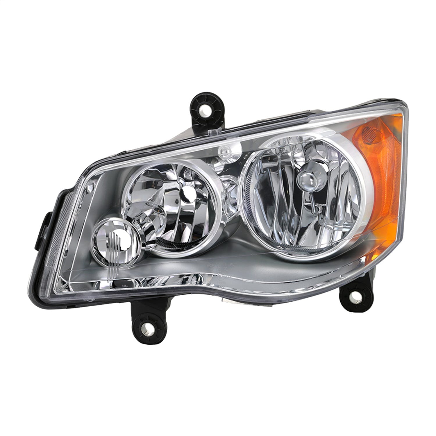 XTUNE POWER 9042515 Dodge Grand Caravan 11 17 Chrysler Town and Country 08 16 ( Does Not fit 09 10 Models with Automatic Dimming Headlights ) Driver Side Headlights OEM Left