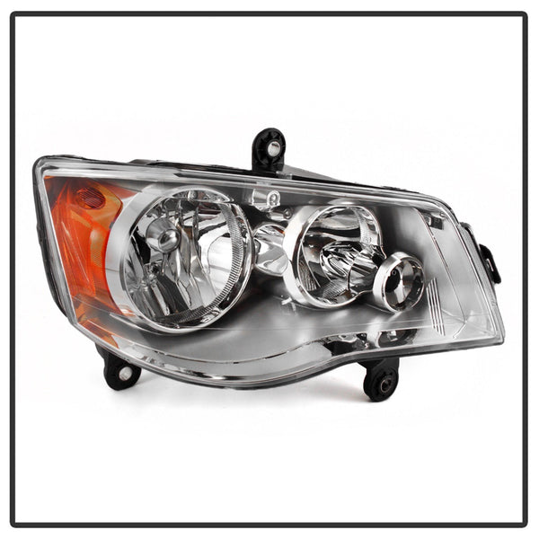 XTUNE POWER 9042522 Dodge Grand Caravan 11 17 Chrysler Town and Country 08 16 ( Does Not fit 09 10 Models with Automatic Dimming Headlights ) Passenger Side Headlight OEM Right