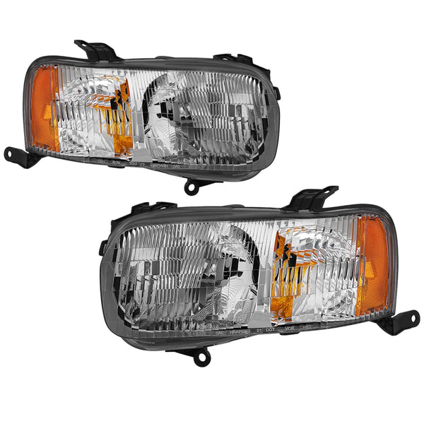 XTUNE POWER 9042607 Ford Escape 01 04 OEM Style Headlights Low Beam 9003(Not Included) ; High Beam 9003(Not Included) ; Signal 3157NA(Not Included) Chrome