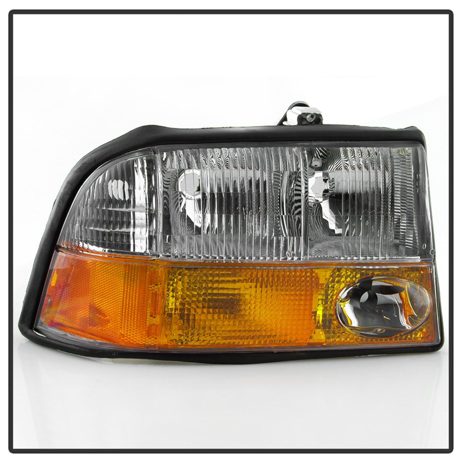 XTUNE POWER 9042690 GMC S 15 Sonoma 98 04 (with Fog Lights Models Only) GMC Jimmy S 15 98 01 (with Fog Lights Models Only) Oldsmobile Bravada 98 01 (with Fog Lights Models Only) OEM Style Headlights With Amber Bumper Chrome
