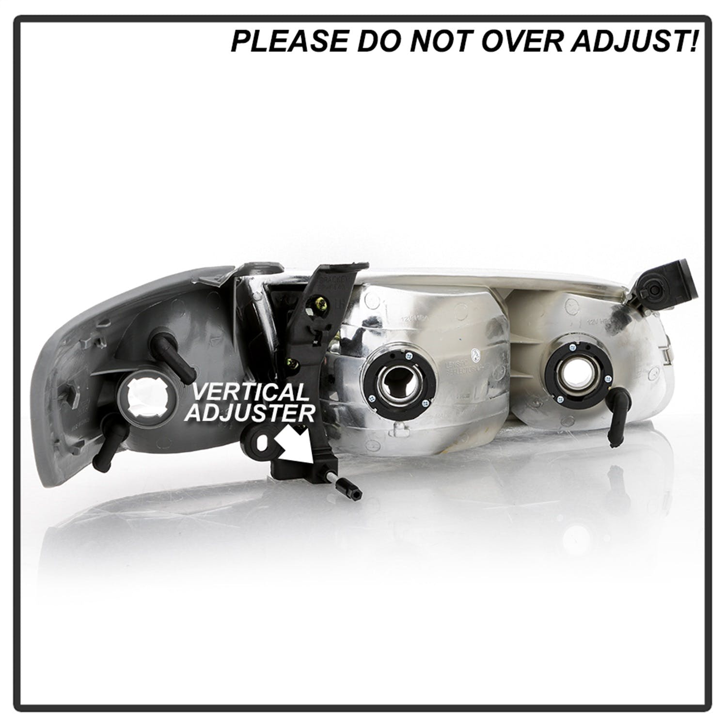 XTUNE POWER 9042812 Toyota Camry 00 01 OEM Style Headlights With Corner lights 4pcs sets Low Beam HB4(Not Included) ; High Beam HB3(Not Included) ; Signal 3157NA(Not Included) Chrome