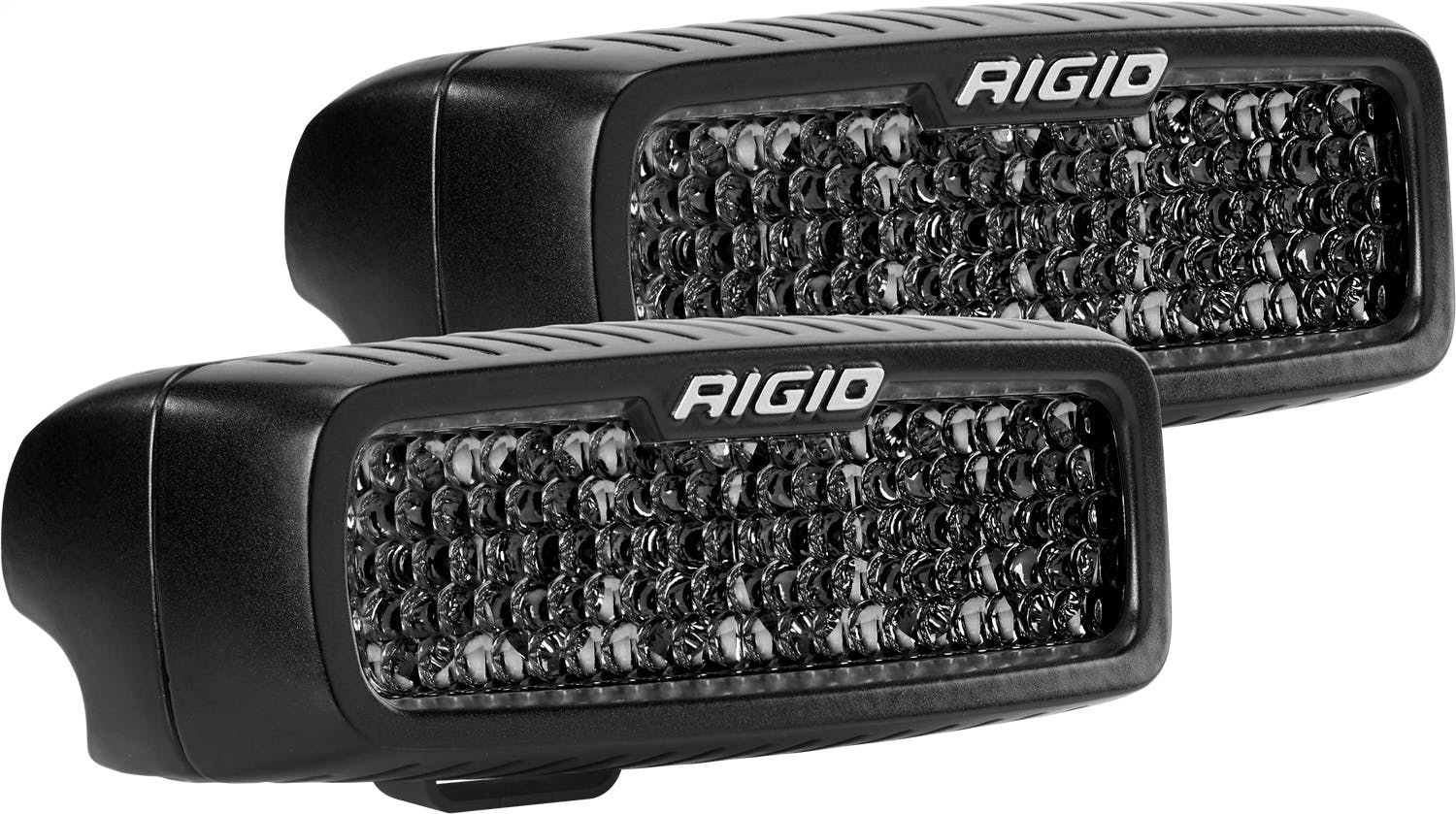 RIGID Industries 905513BLK SR-Q Series Pro Spot Diffused Midnight Surface Mount | Pair