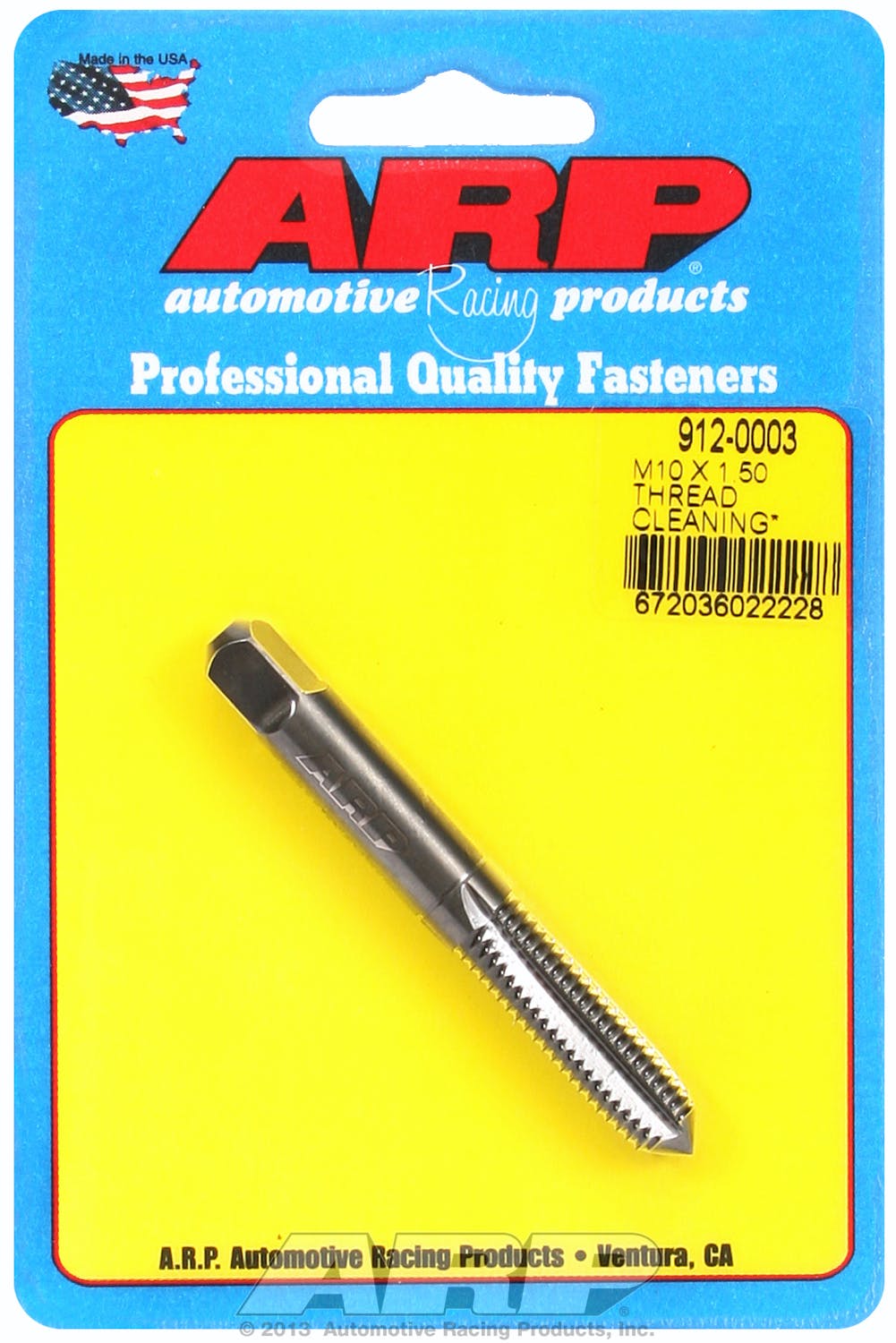ARP 912-0003 M10 x 1.50 thread cleaning tap