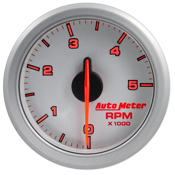 AutoMeter Products 9198-UL 2in. TACH; 5k RPM; AIRDRIVE; SLVR