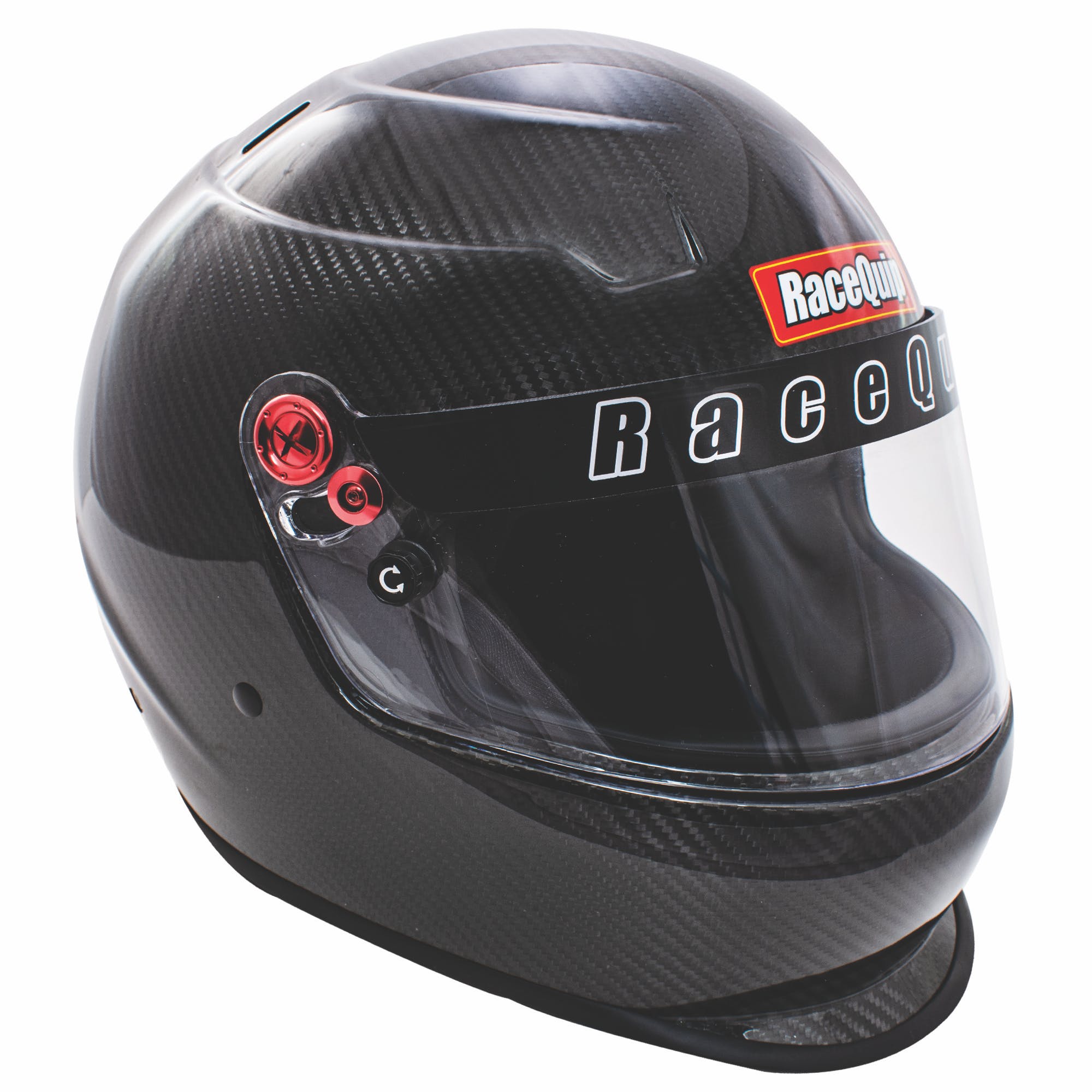 RaceQuip 92769039 PRO20 Helmet Snell SA2020  Rated; Carbon Fiber, Medium