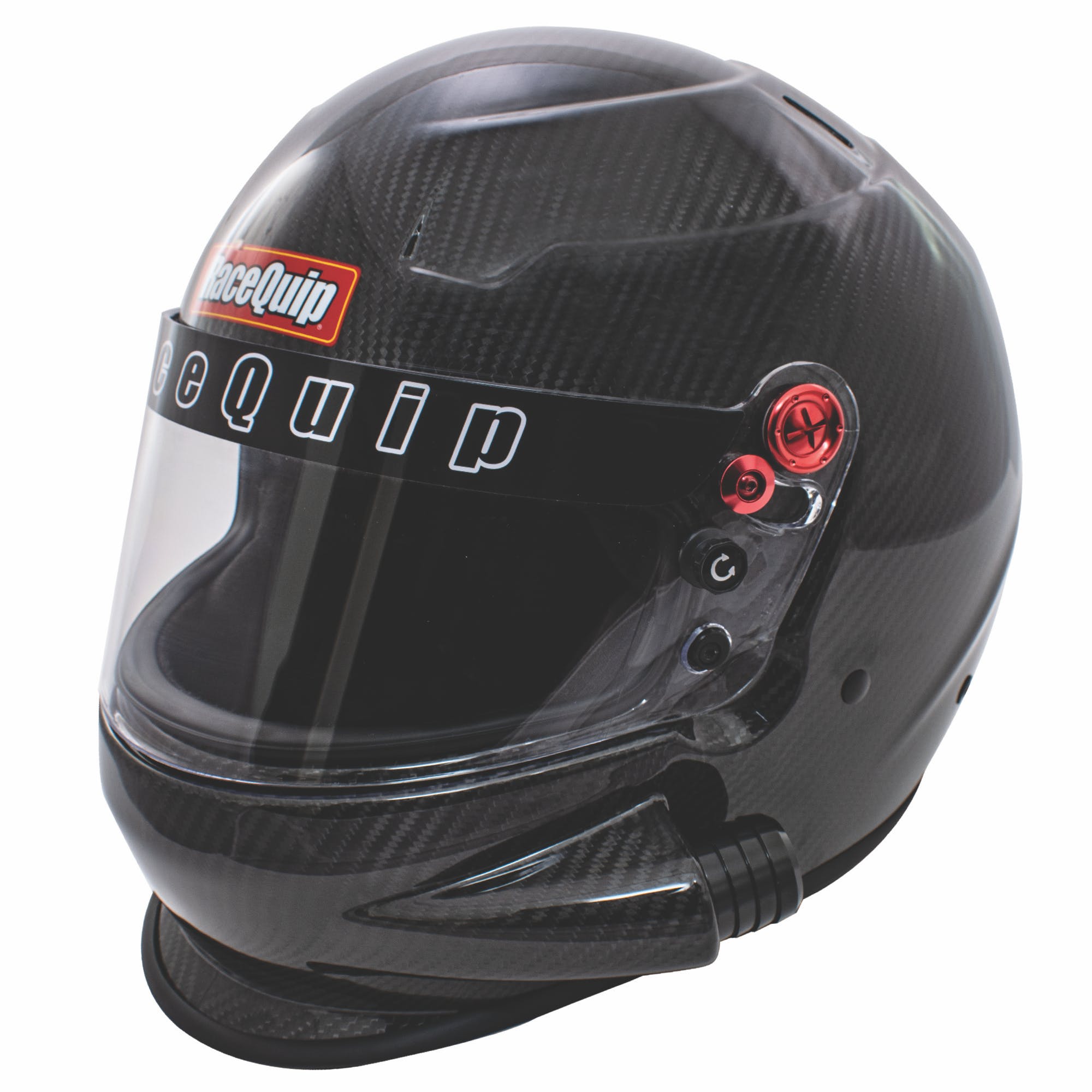 RaceQuip 92969029 PRO20 Side Air Helmet Snell SA2020  Rated; Carbon Fiber, Small