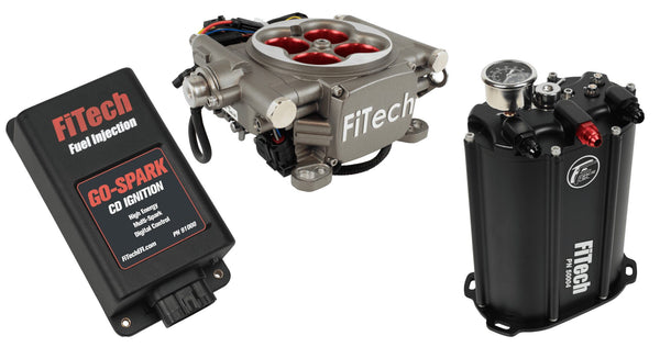 FiTech 93503 Go Street EFI System Master Kit w/ Force Fuel, Fuel Delivery System, w/CDI box