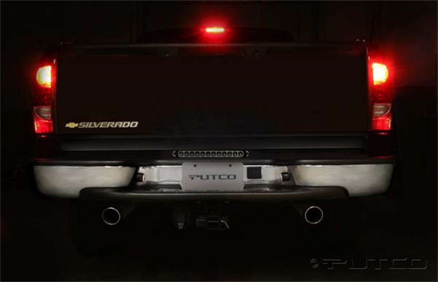 Putco 940015 15 Mini Tailgate Light Bar - Ion Chrome (will not fit Dodge)