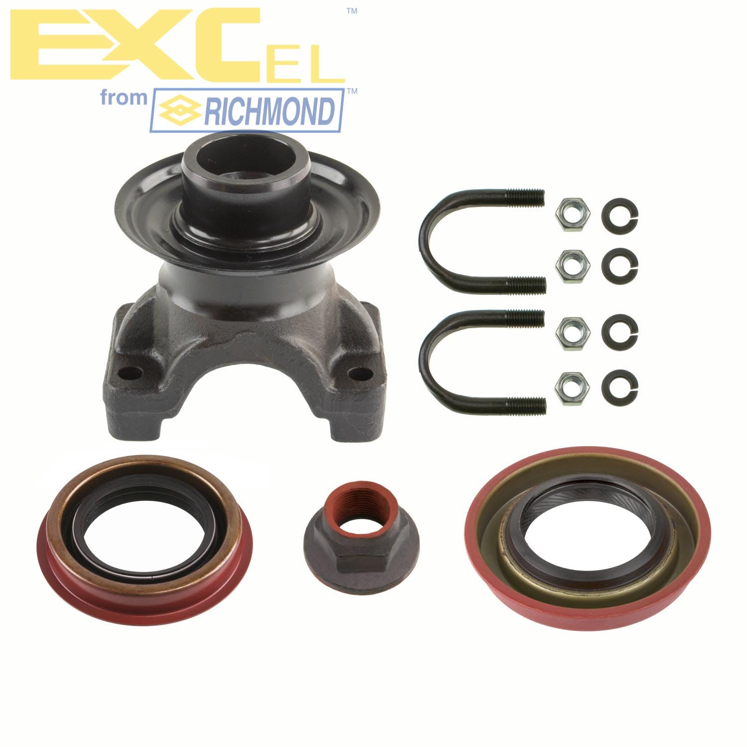 Excel 96-2320K U-Bolt Kit-Pinion Nut and Seal