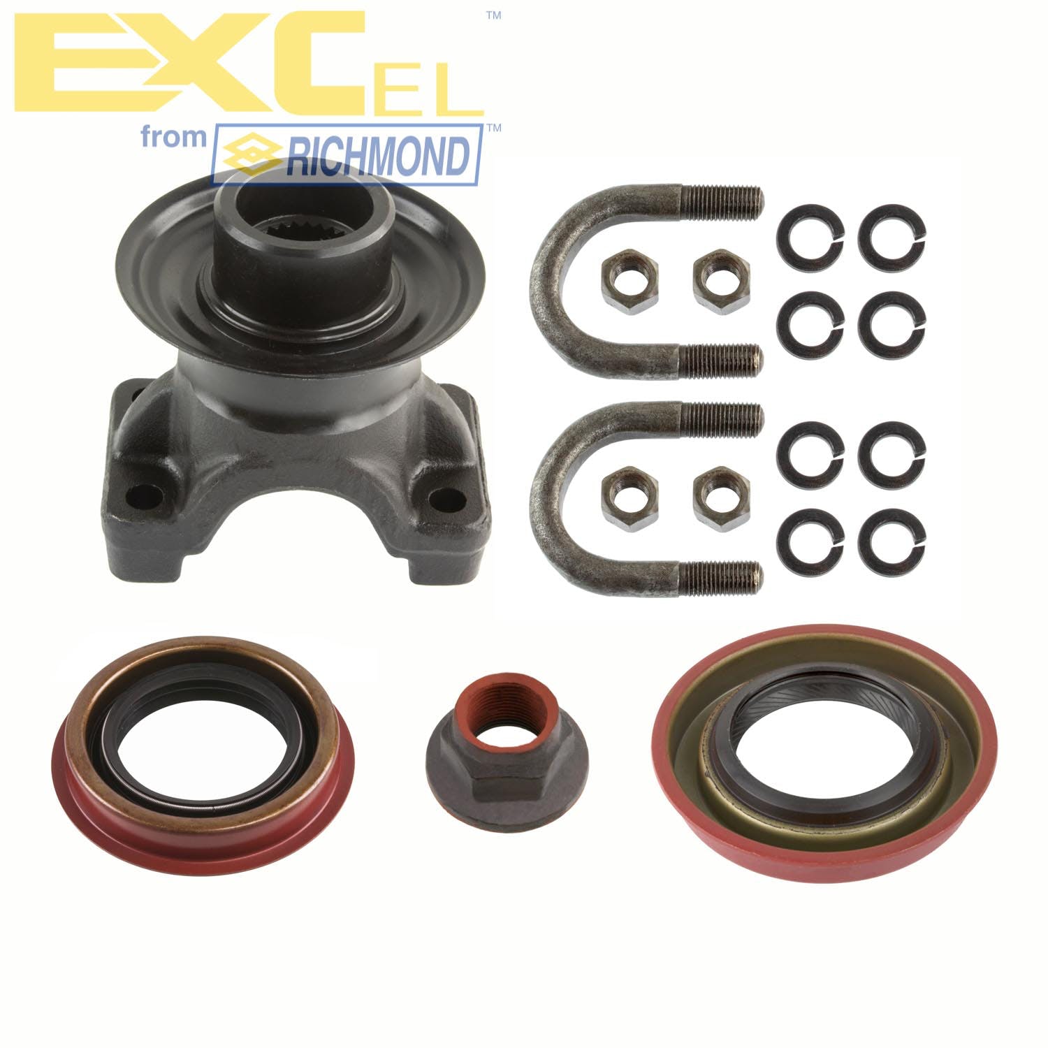 Excel 96-2321K U-Bolt Kit-Pinion Nut and Seal