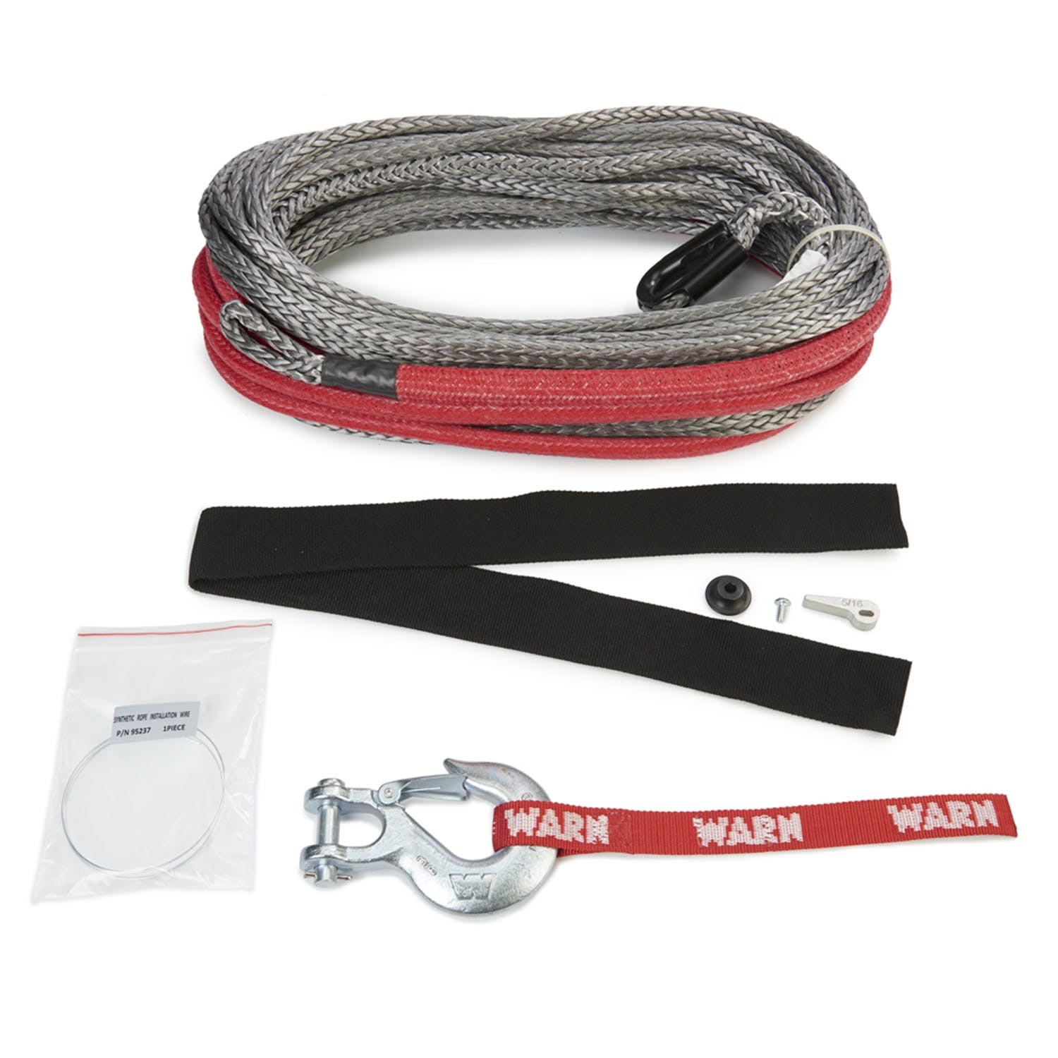 WARN 96040 Standard Duty and Spydura® Synthetic Rope and Extensions