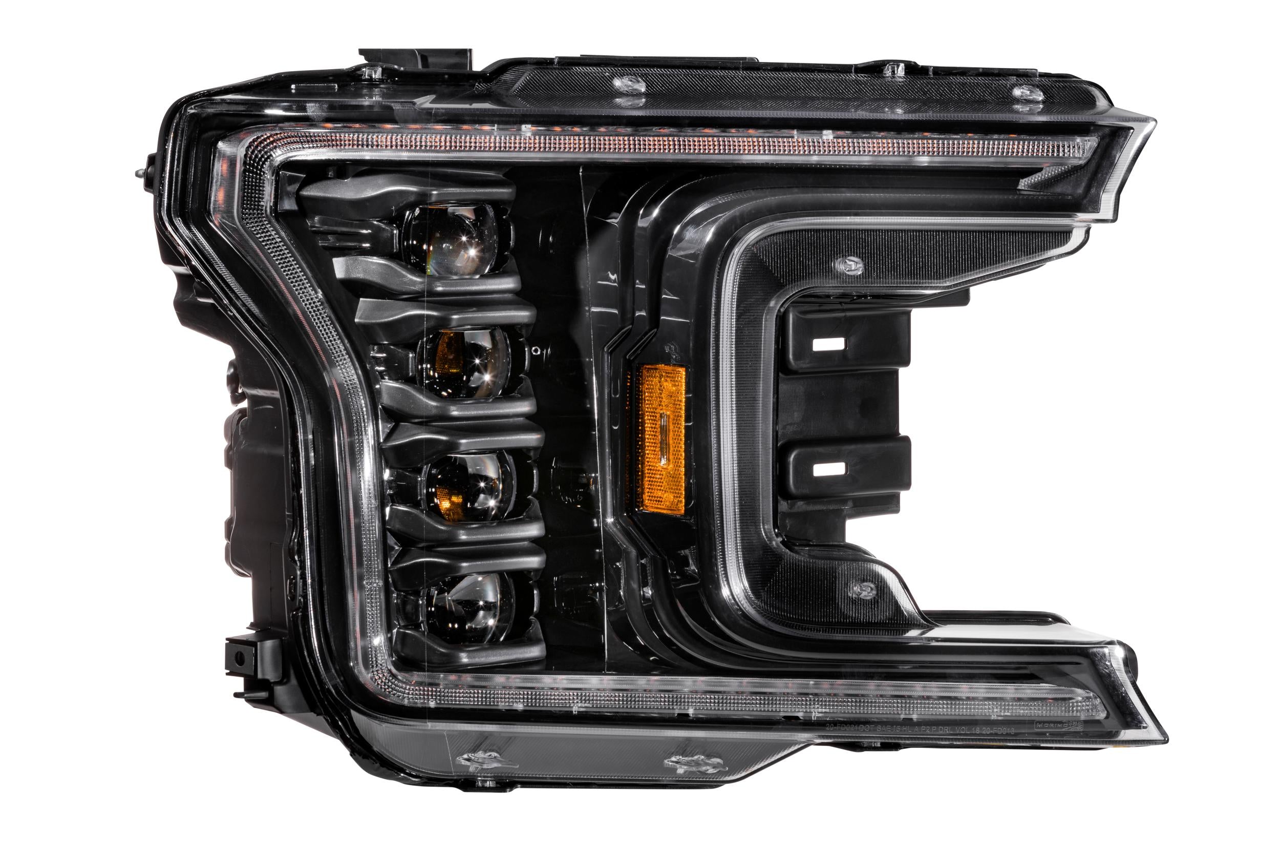 Morimoto XB LED Headlights: Ford F150 (18-20) (Pair / ASM Amber DRL) (Gen 2) LF501.2-A-ASM