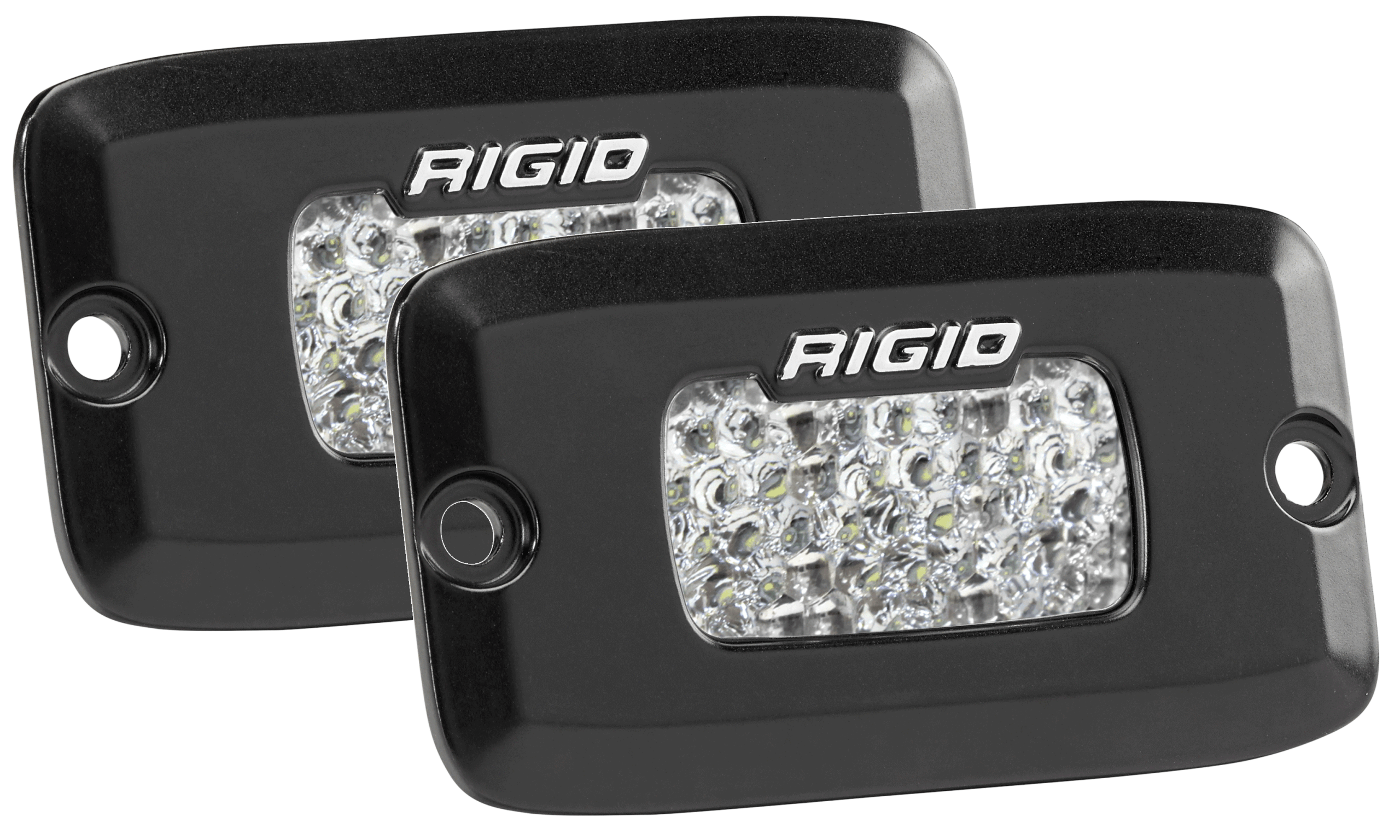 RIGID Industries 980013 SR-M Series PRO Diffused  LED Back Up Light, Flush Mount