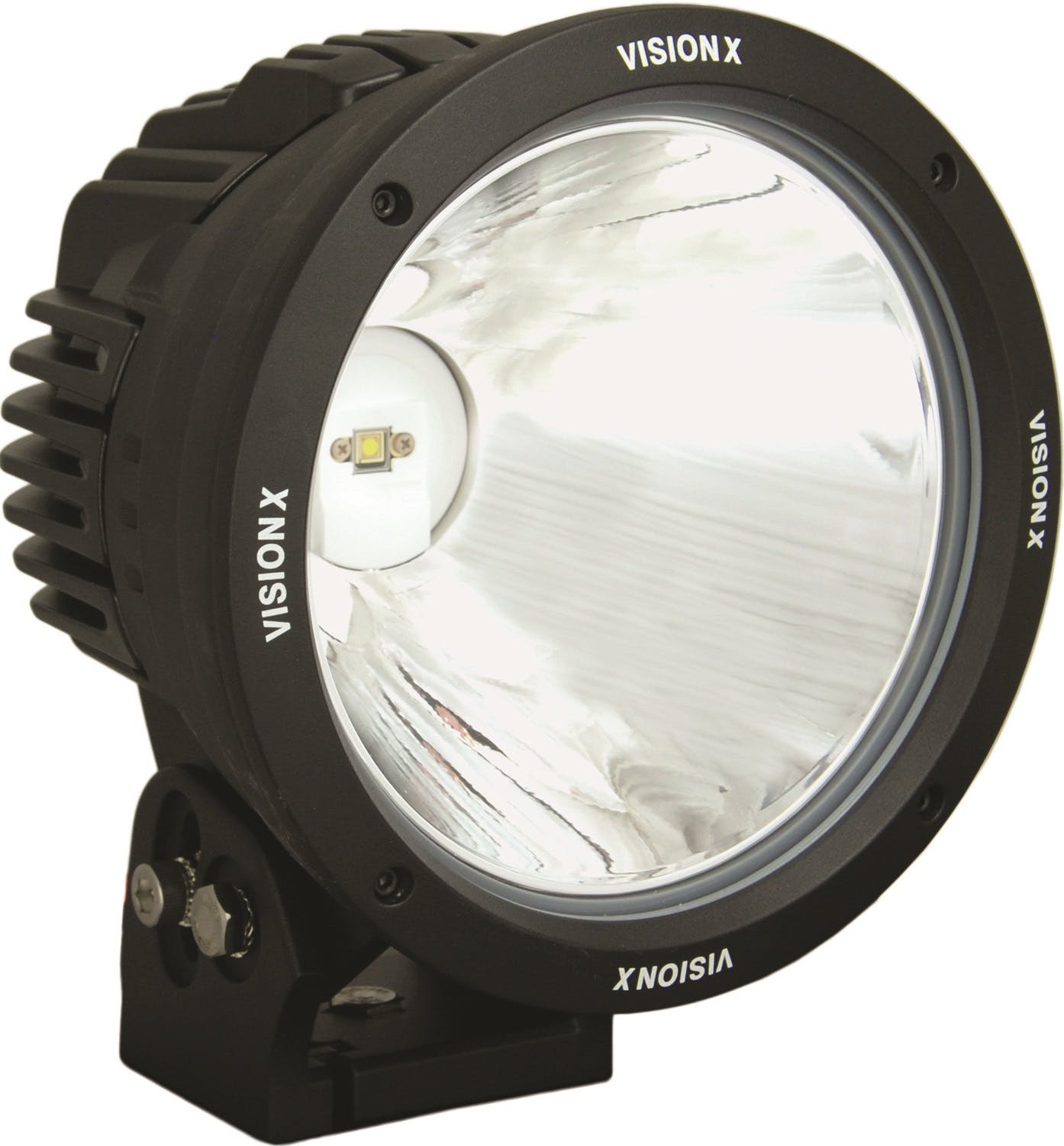 Vision X 9890852 8.7in. CANNON BLACK Single 90W LED 10deg. Narrow Beam