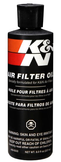 K&N 99-0533 Air Filter Oil-8oz Squeeze