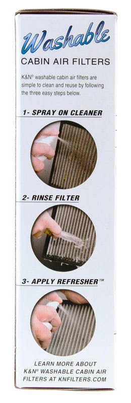 K&N 99-6000 Cabin Filter Cleaning Care Kit