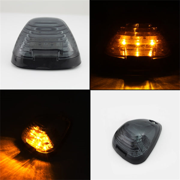 XTUNE POWER 9924590 Ford SuperDuty F250 to F250 99 15 Amber LED Cab Roof lights Smoke