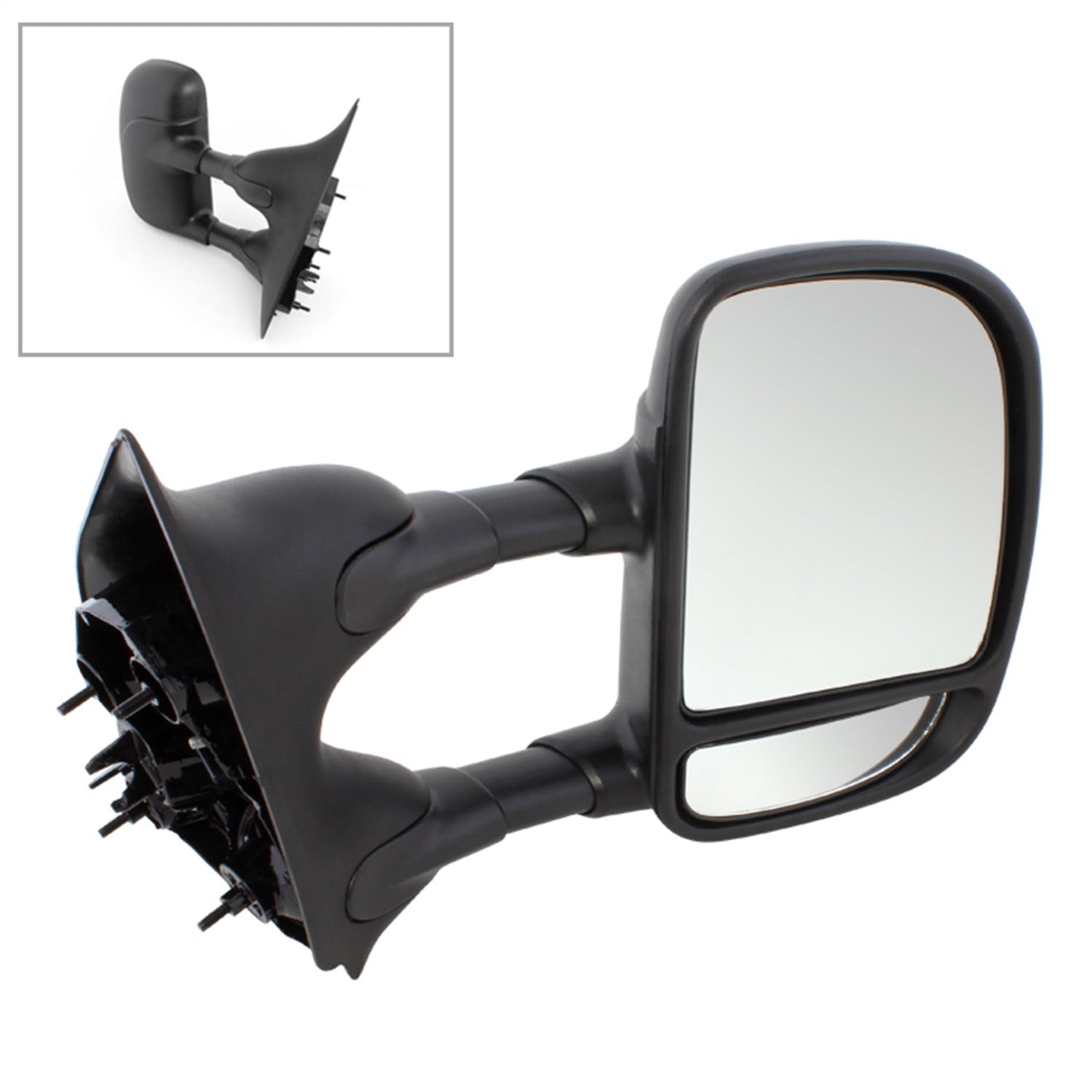 XTUNE POWER 9932427 Ford SuperDuty 02 07 Manual Extendable Manual Adjust Mirror Right