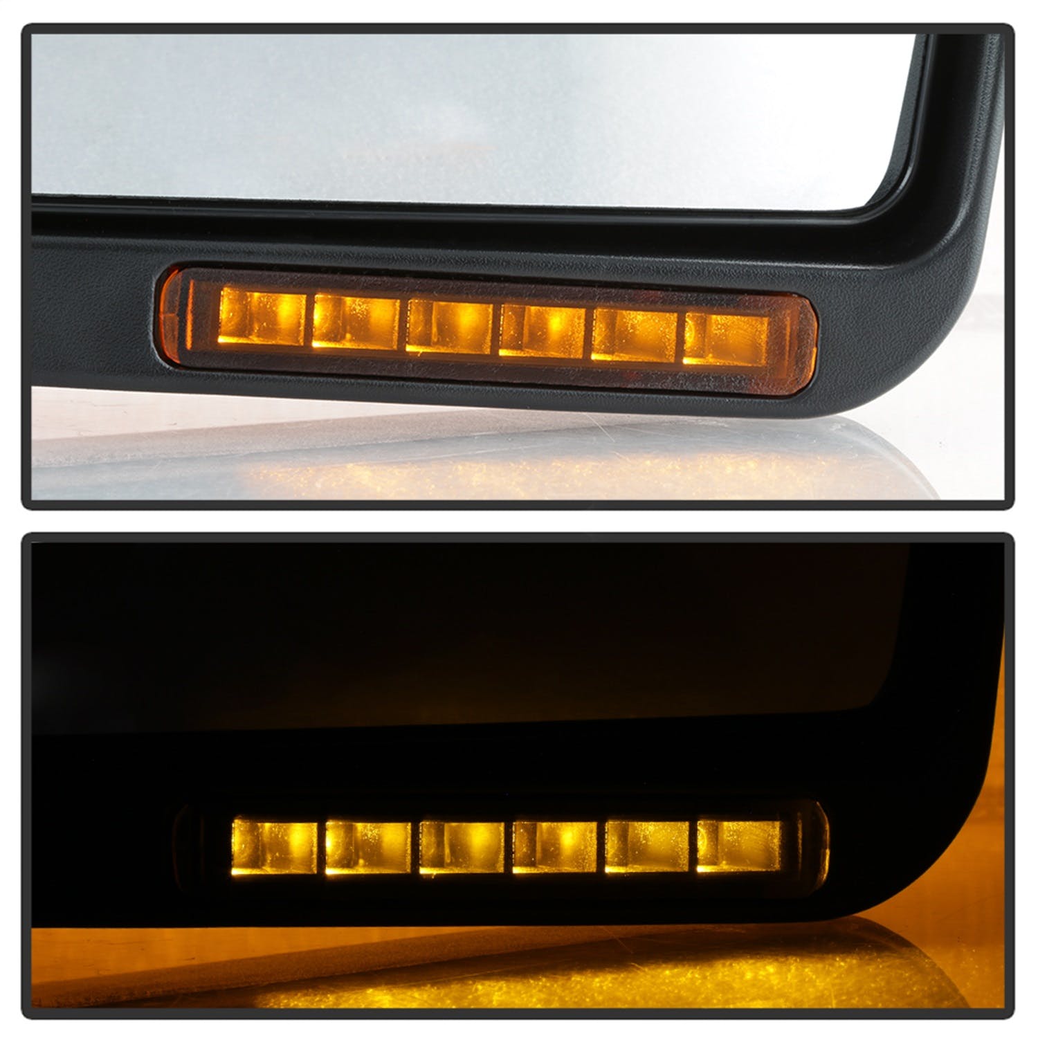 XTUNE POWER 9943164 Ford F150 04 06 POWER Heated Amber Sequential LED Signal OE Mirror SET