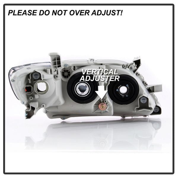 XTUNE POWER 9943225 Toyota Camry 07 09 Halogen OE Headlights Low Beam H11(Not Included) ; High Beam HB3(Not Included) ; Signal 3157NA(Included) Black