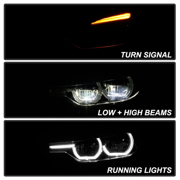 Spyder Auto 9948534 Halo LED Projector Headlights