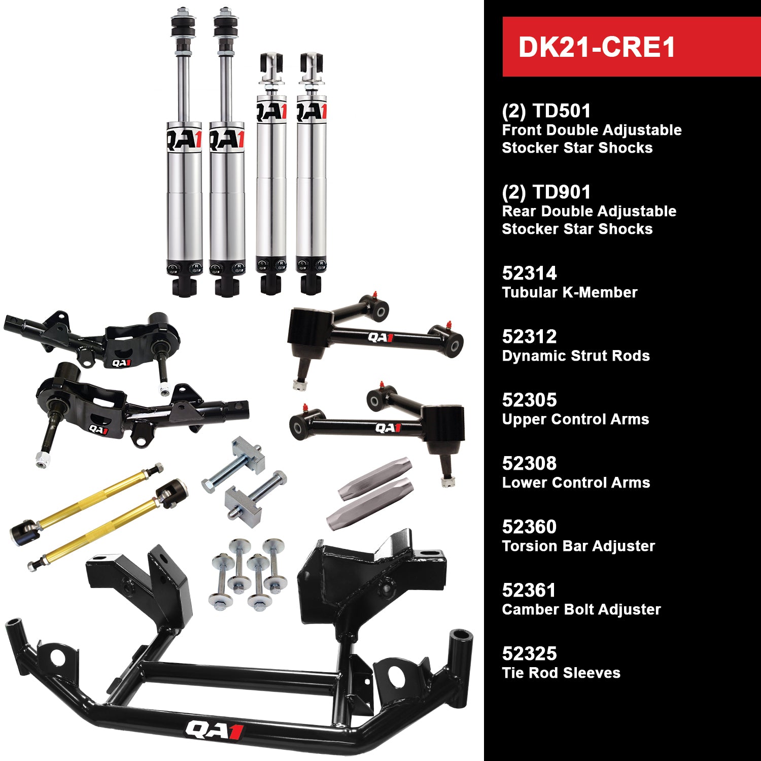 QA1 Drag Kit DK21-CRE1