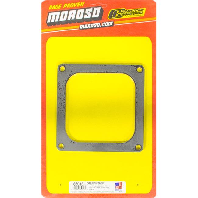 Moroso 65016 Carb Spacer,1/2In.Wood