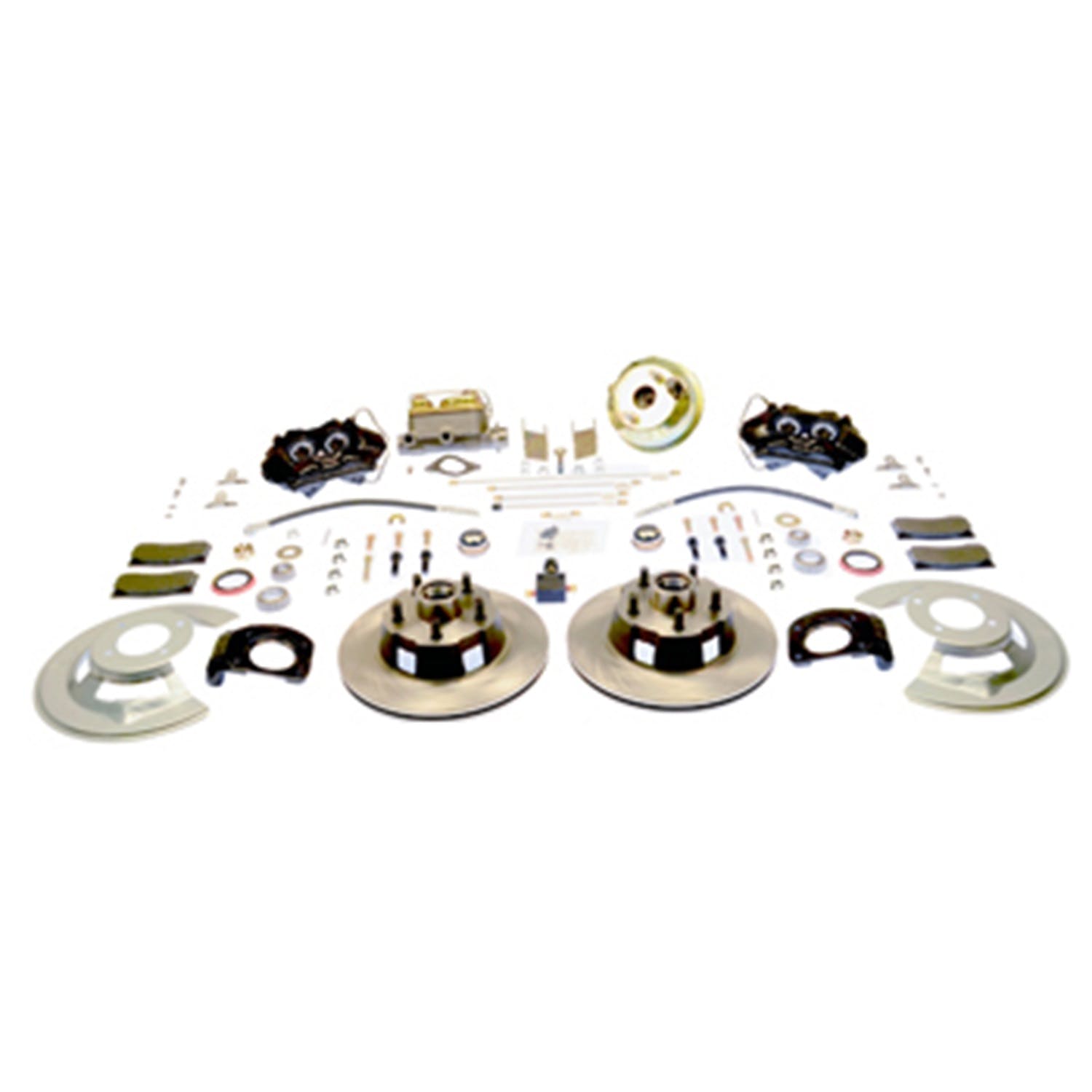 Stainless Steel Brakes A120-20 Front conv kit 64-66 Mustang power