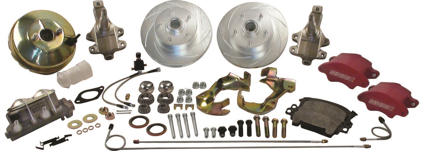 Stainless Steel Brakes A123-1ADSBK SuperTwin A123-1ADS kit w/black calipers