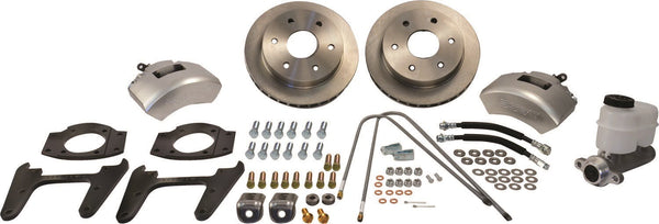 Stainless Steel Brakes A126-3BK Super TKR1 A126-3 kit w/black caliper