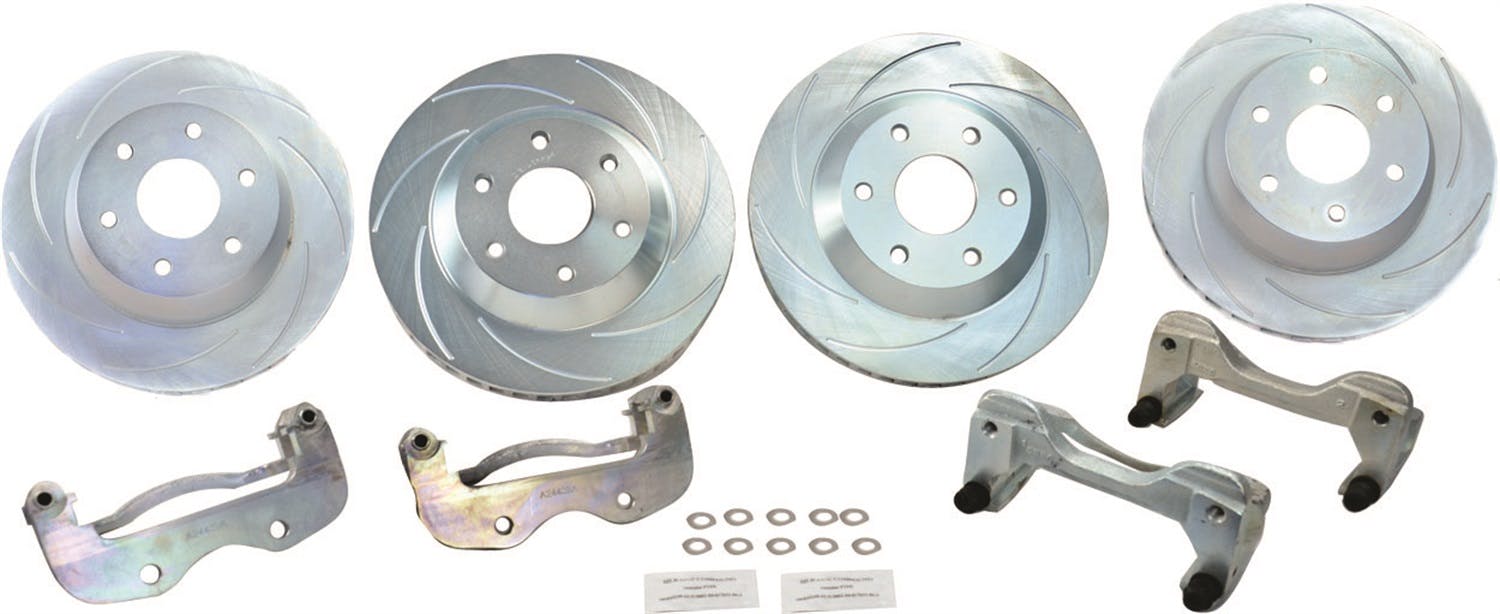 Stainless Steel Brakes A126-43 Big Rotor Upgrade Kit GM 14in. rtr F/R