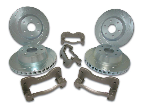Stainless Steel Brakes A126-44 Big Rotor Upgrade Kit GM 14in. rtr F/R; 03-06 2wd