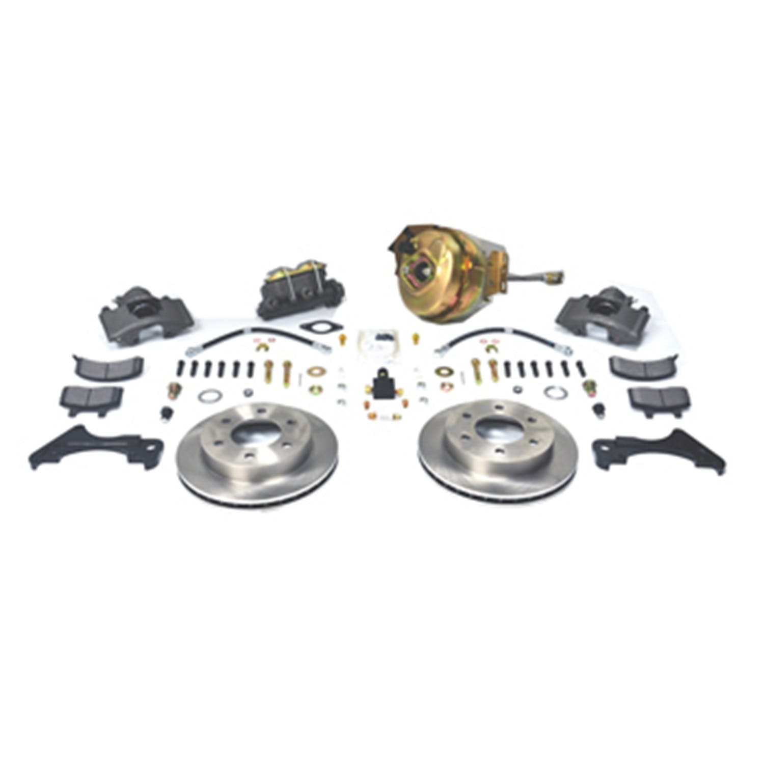 Stainless Steel Brakes A126-71 Front drm/dsc conv kit 67-70 GM 6-lug