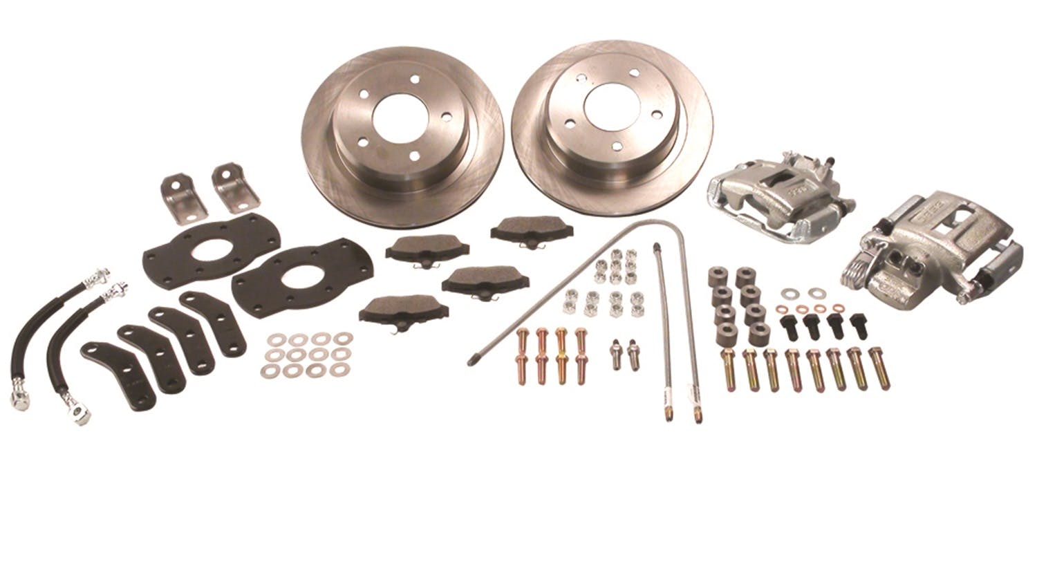 Stainless Steel Brakes A128-1R Kit A128-1 w/red calipers