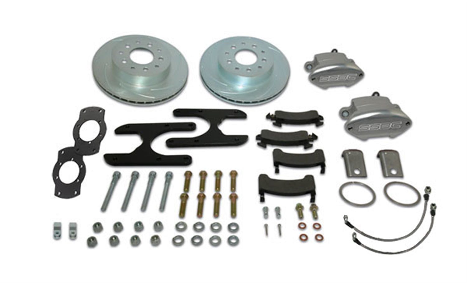 Stainless Steel Brakes A130-5 Sport R1 Rear drm/dsc 76-86 CJ AMC 20 1-pc axle