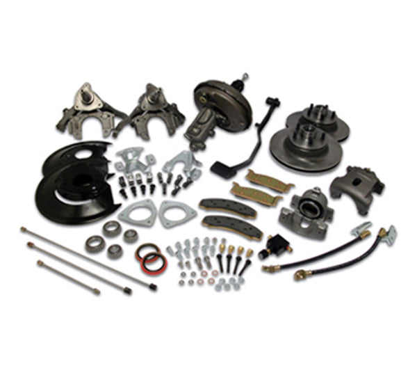 Stainless Steel Brakes A132-M Front conv kit 68-69 Must power m. tran