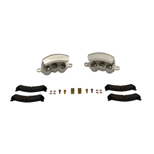 Stainless Steel Brakes A187-4 Q/C Tri-Power HD 99-06 GM 3/4 1-Ton frt