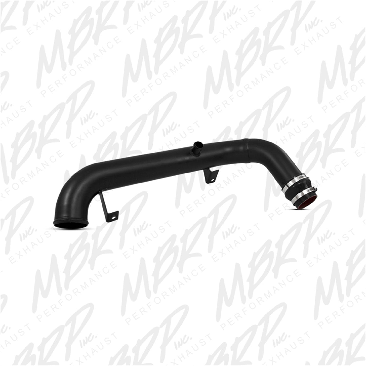 MBRP Exhaust A24202BLK 3in. Air Intake Pipe; Black – without filter