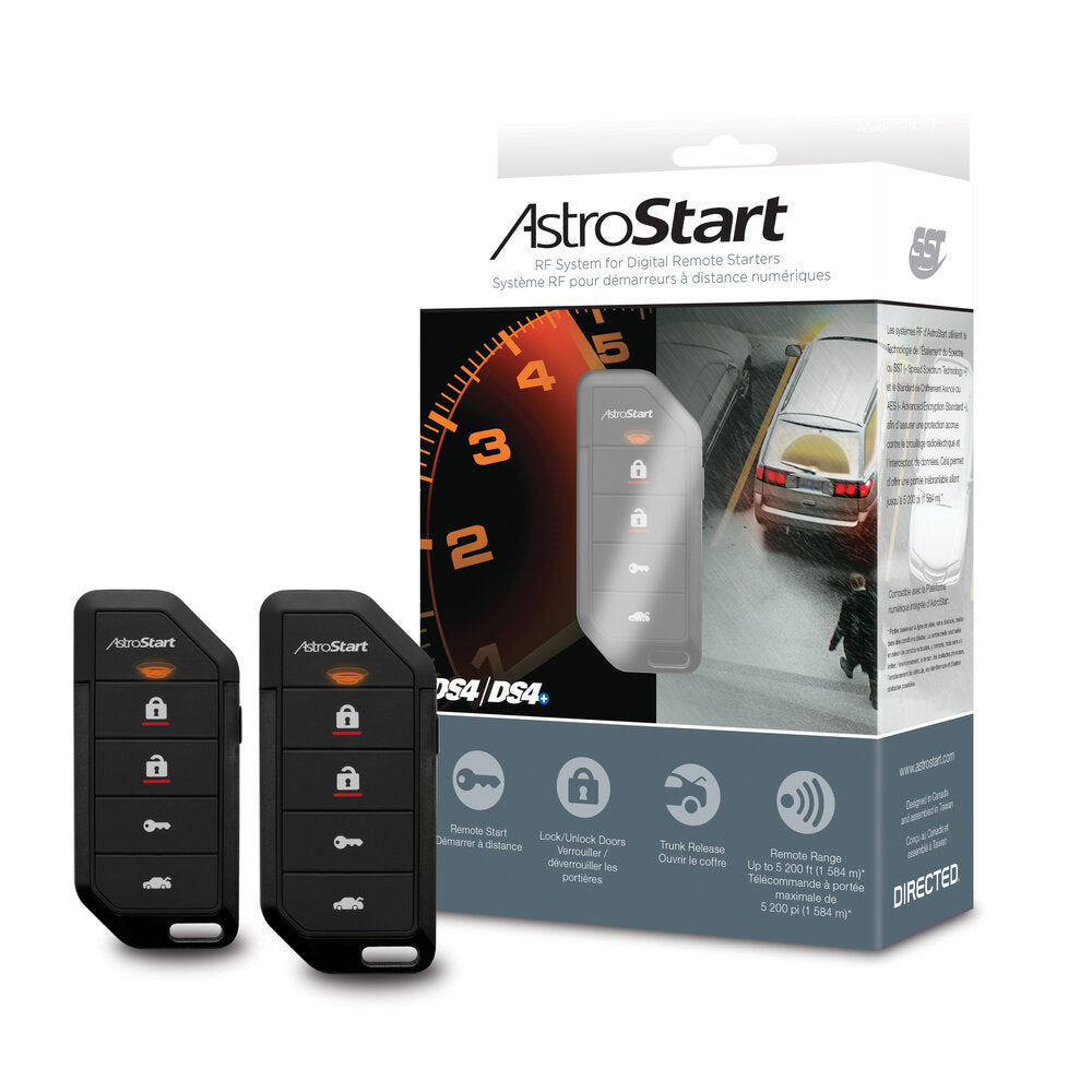 AstroStart 1-Way LED Digital Remote Car Starter System with up to a One Mile range AF-2615