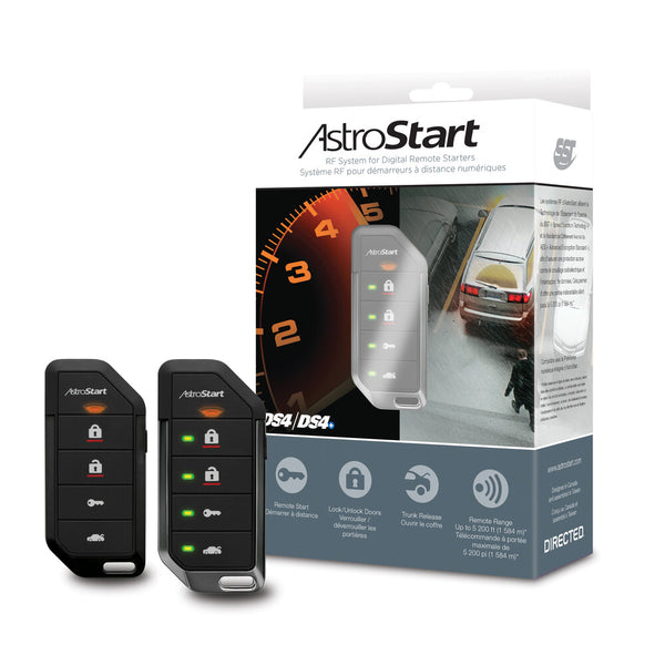 AstroStart 2-Way LED Digital Remote Car Starter System with up to a Two Mile range AF-2625