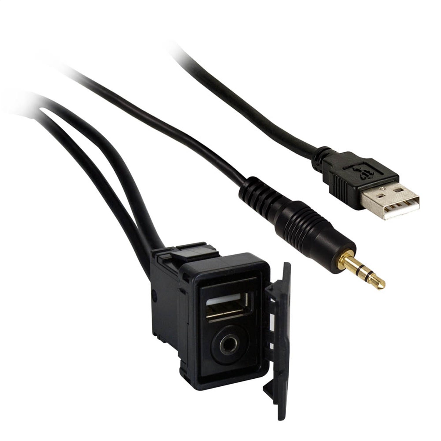 Metra Electronics AXUSB35-SKT USB PLUS 3.5 mm Cable