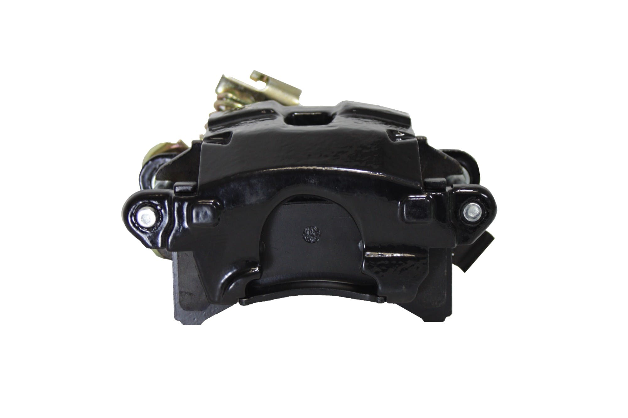 LEED Brakes BA4139LD Rear Single Piston caliper W/Parking Brake - Loaded LH -Black