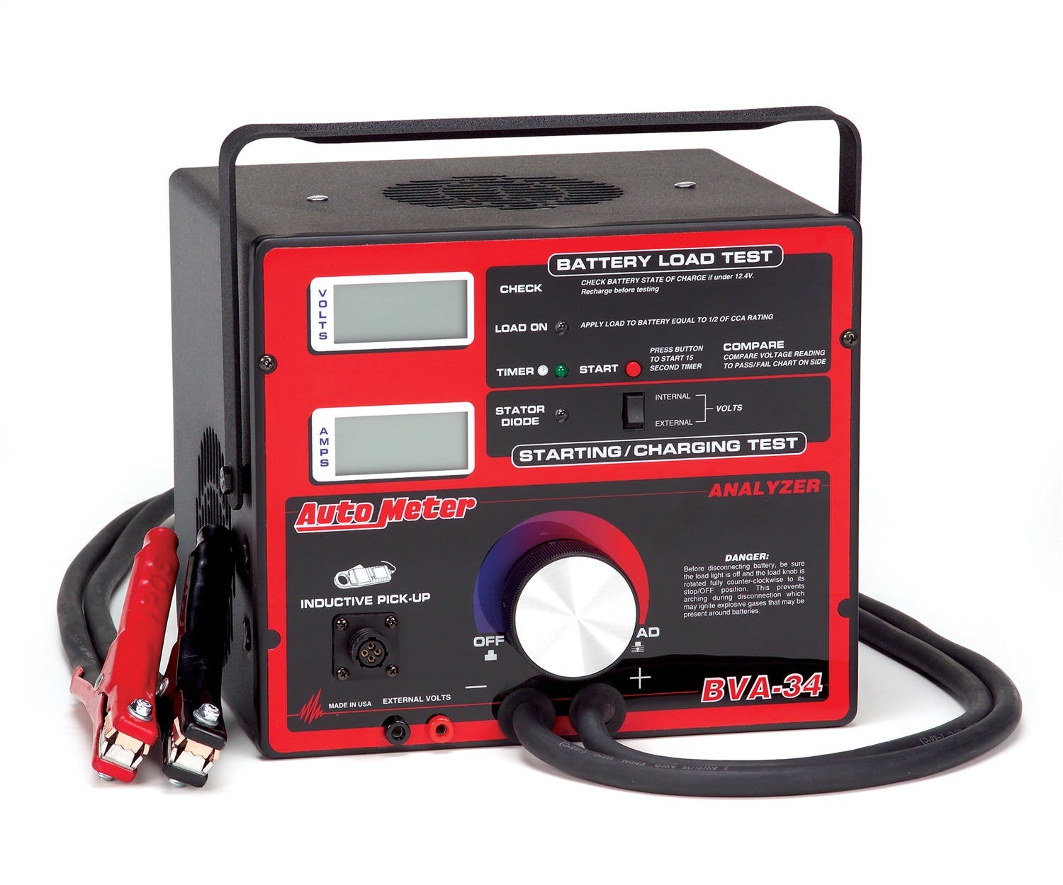 AutoMeter Products BVA-34 Battery/Electrical System Tester