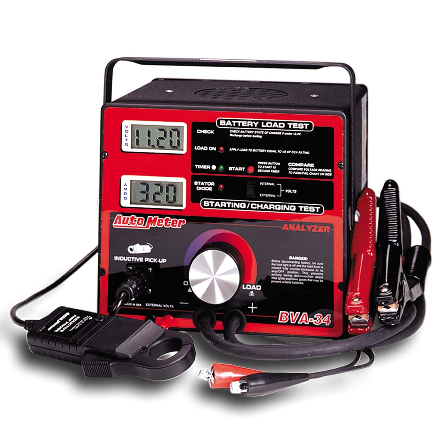AutoMeter Products BVA-34 Battery/Electrical System Tester