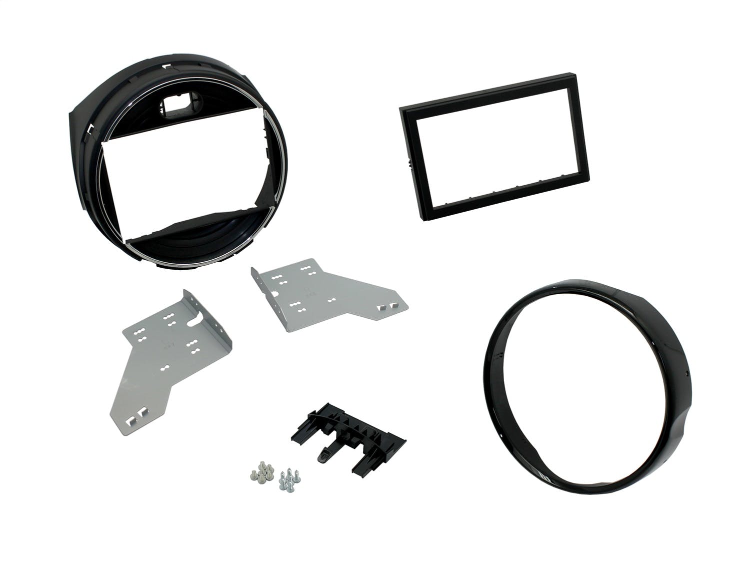 Scosche BW2379DDB Custom Fit ISO Double DIN Stereo Installation Kit