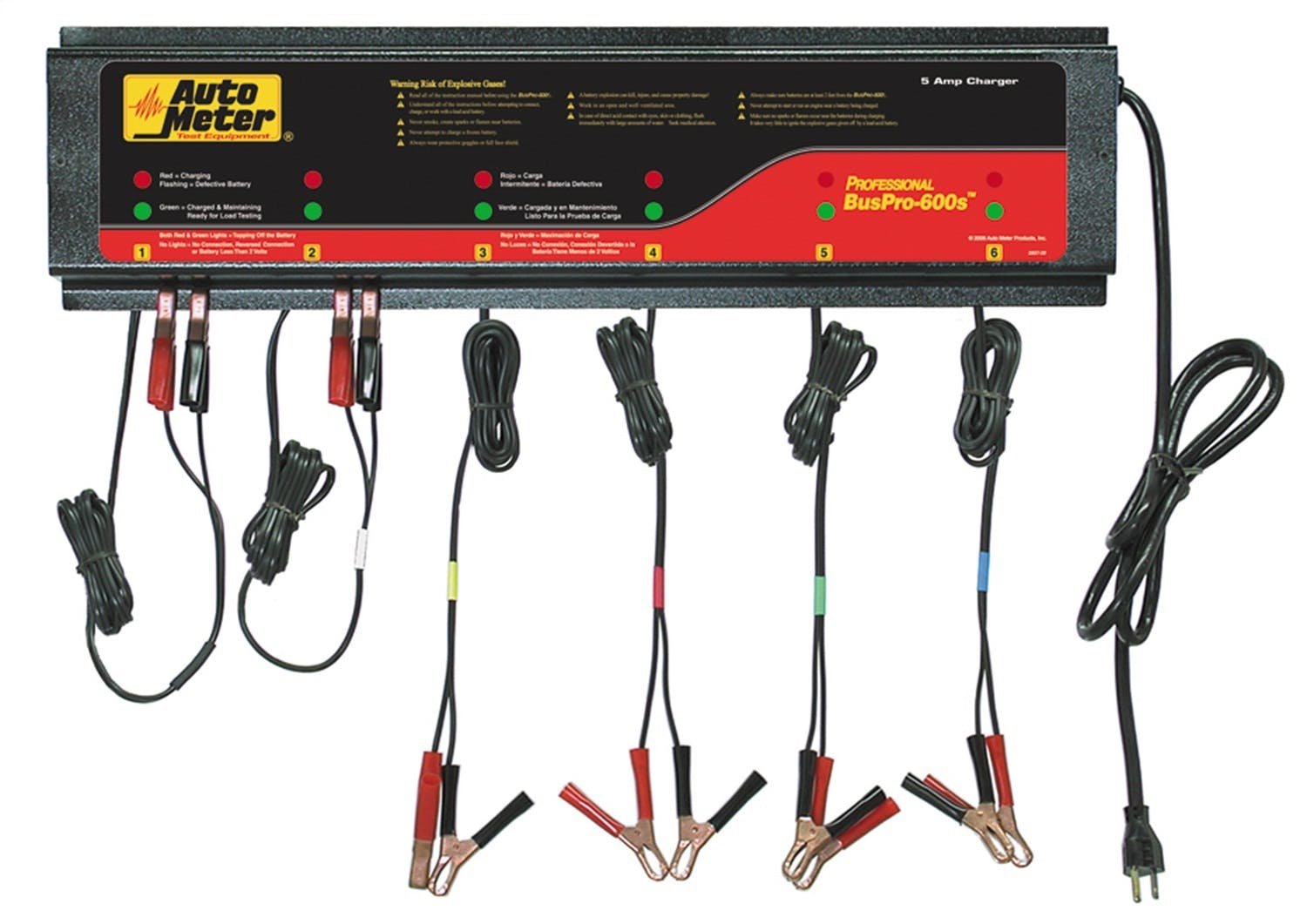 AutoMeter Products BUSPRO-600S Heavy Duty Battery Charger