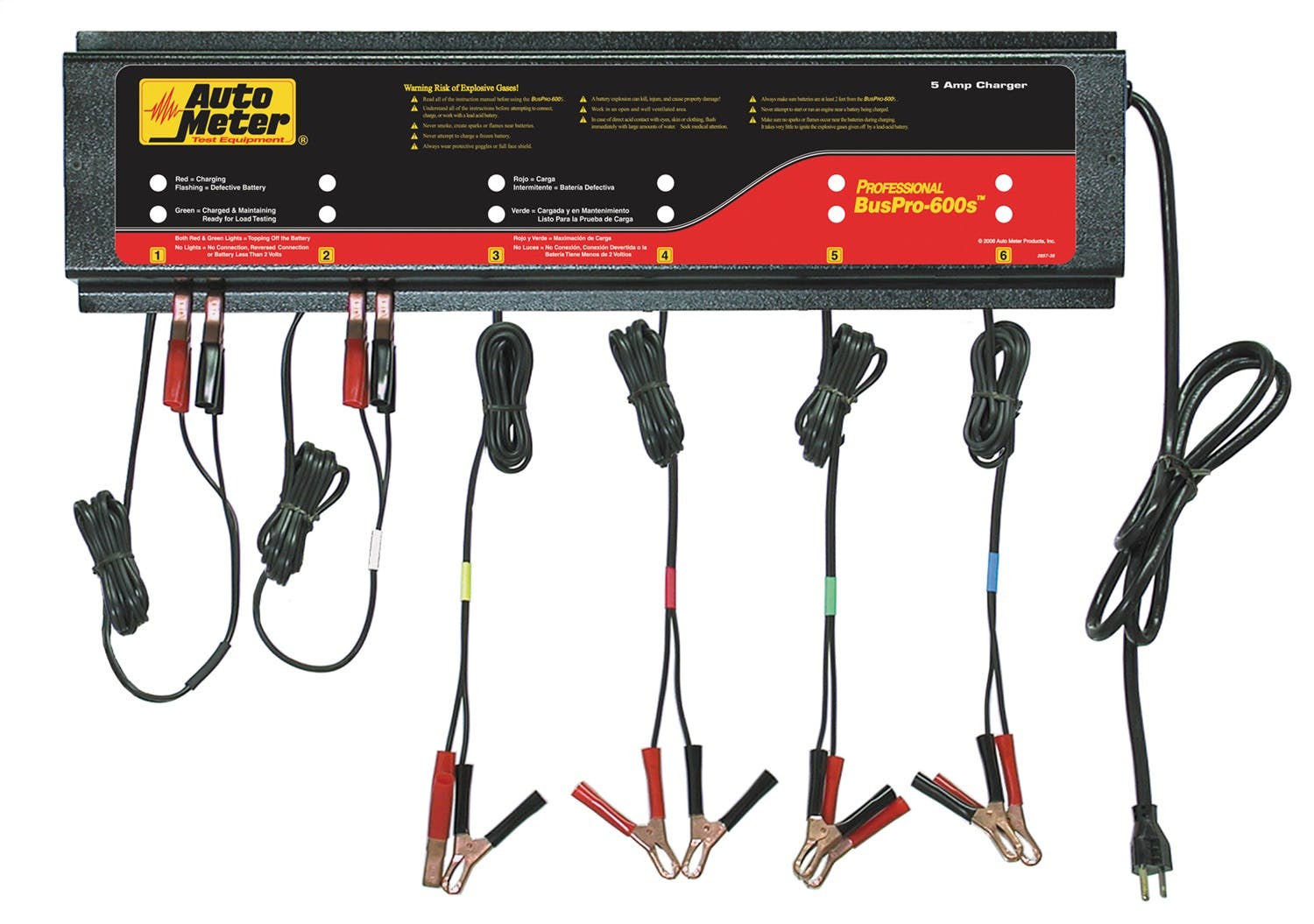 AutoMeter Products BUSPRO-620S Multi Battery Charging Station
