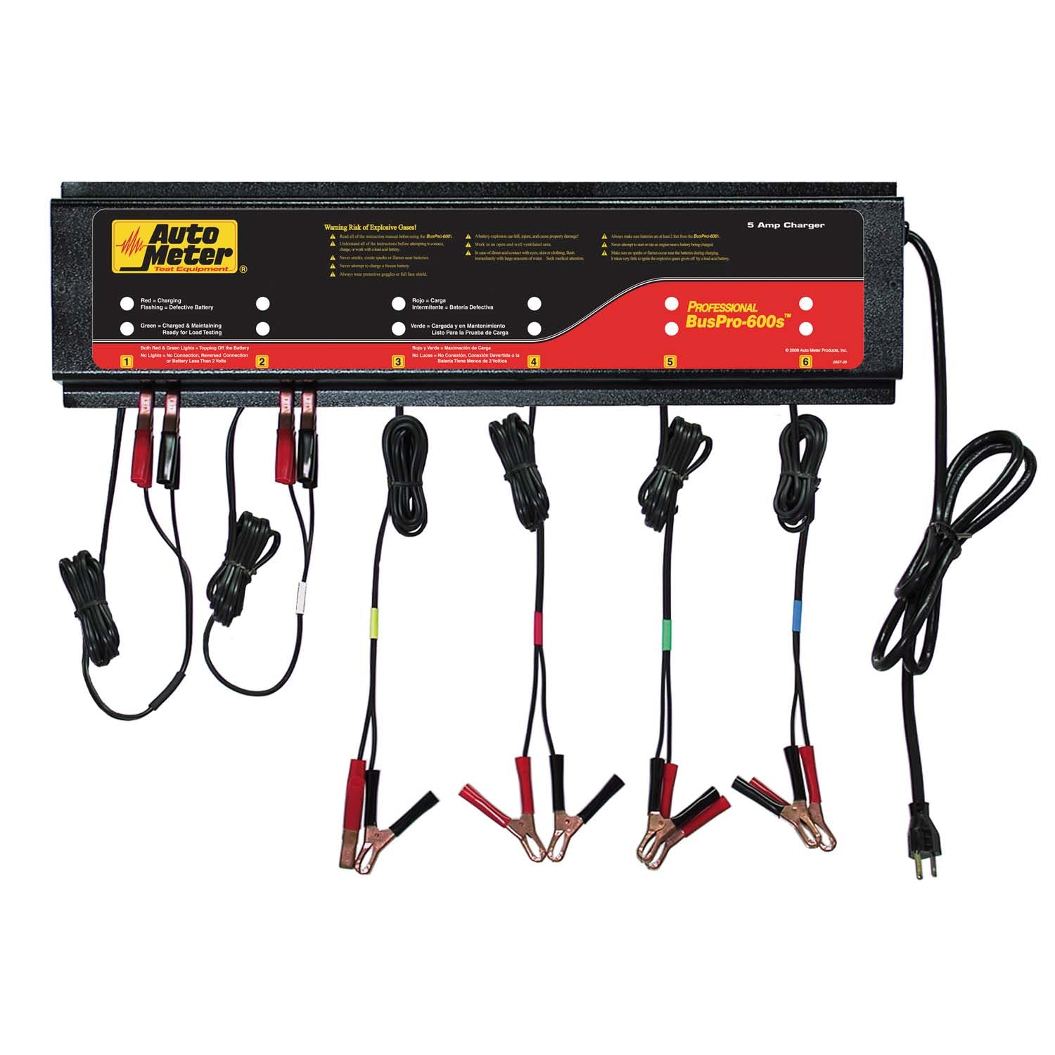 AutoMeter Products BUSPRO-600S Heavy Duty Battery Charger