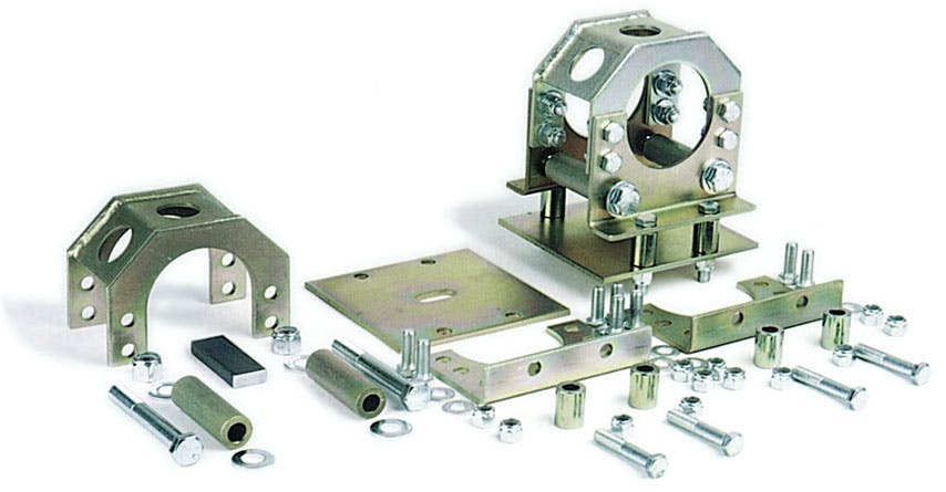 Competition Engineering C2030 Floating Housing Mount; Bolt-On; For Use w/3 in. O.D. Axle Tubes;