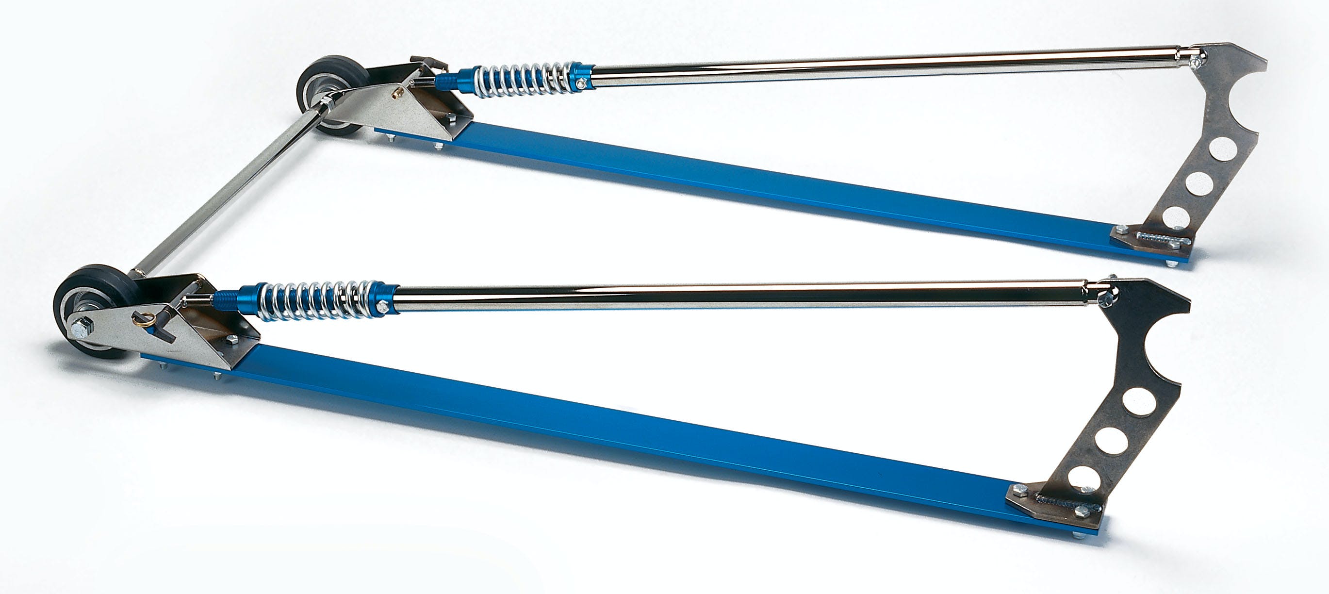 Competition Engineering C2039 Wheel-E-Bar,Chrome and Blue finish